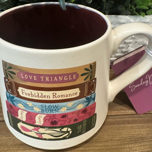 Dark Romance Book Lover NWT Sunday Morning Dark Romance Book Themed Mug - Picture 2 of 3